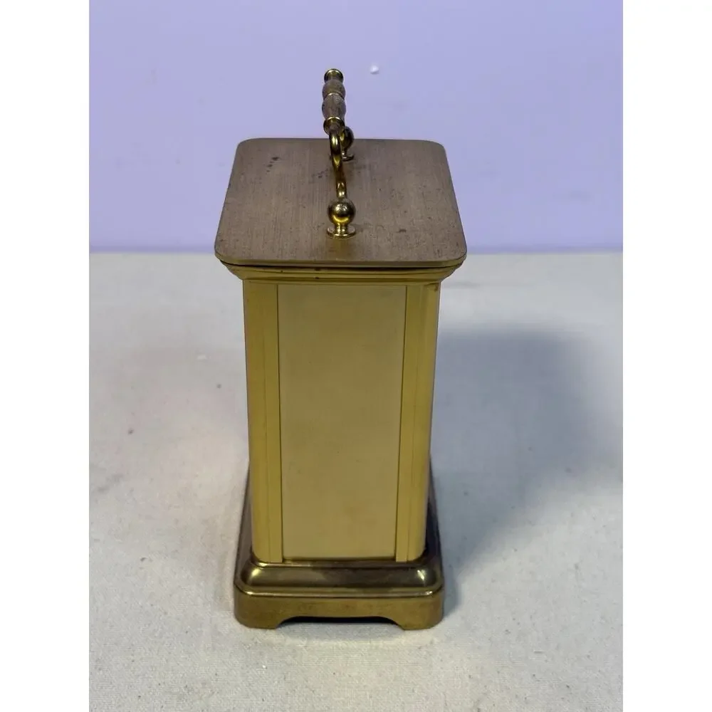 Neiman Marcus Quartz Gold Tone Carriage Clock West Germany